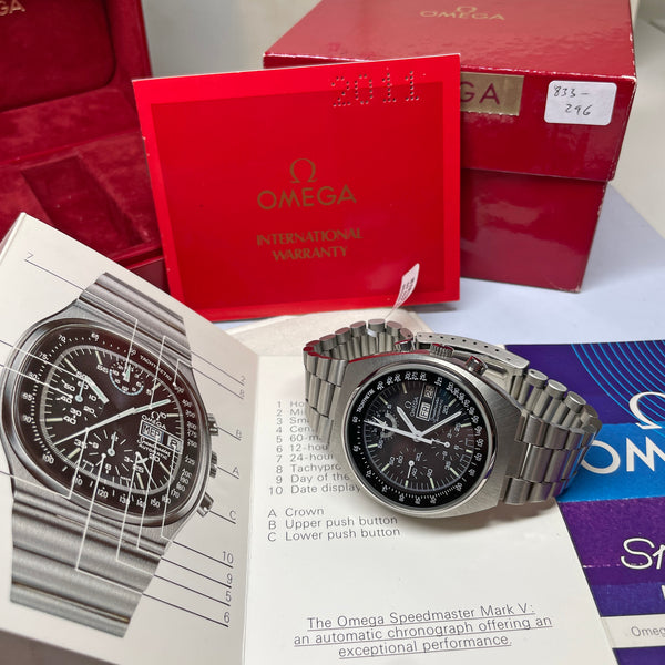 Pre-owned Vintage 1984 Omega Speedmaster Mark IV 