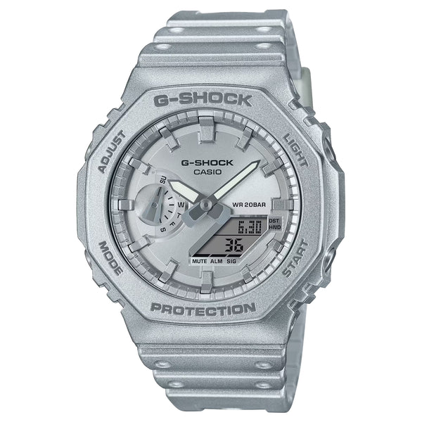 Casio G-Shock Forgotten Future Silver Metallic CasiOak Watch 