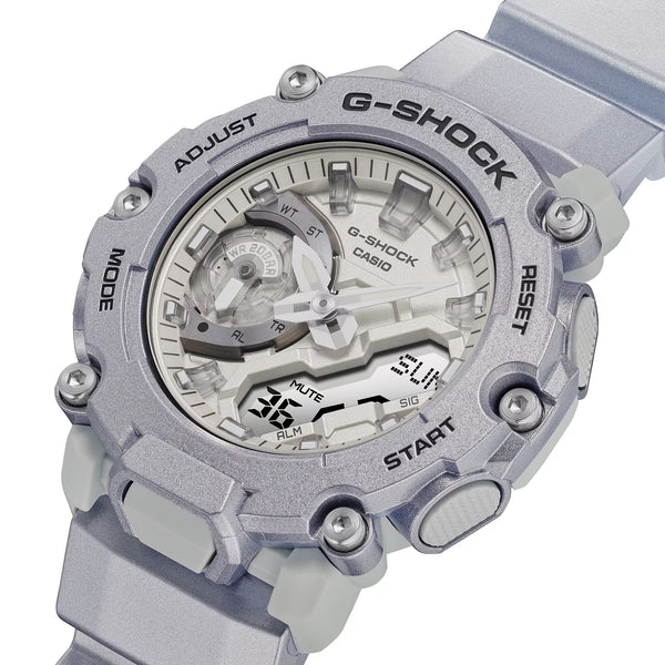 CASIO G-Shock GA2200FF-8A Forgotten Future Silver Metallic Watch Limited