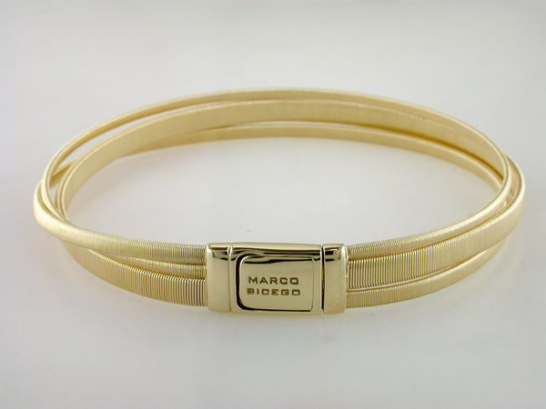 Marco Bicego Masai Two-Row 18K Yellow & White Gold Bracelet