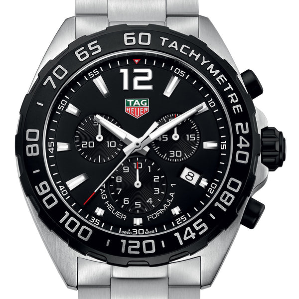 Tag Heuer Formula 1 Chronograph Black Dial Quartz 43MM Watch