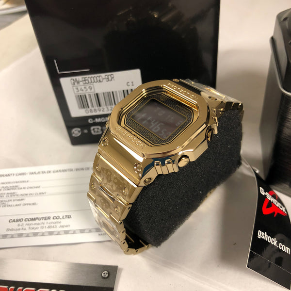 fugtighed udsultet hack CASIO G-SHOCK GMW-B5000GD-9 Bluetooth Full Metal Gold Square Watch – NAGI
