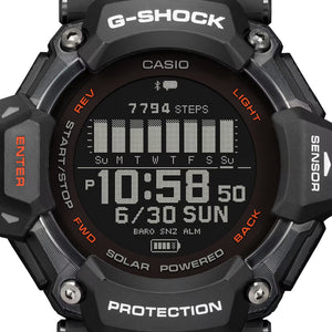 CASIO G-SHOCK GBDH2000-1A Move Heart Rate Monitor GPS Solar Activity Watch