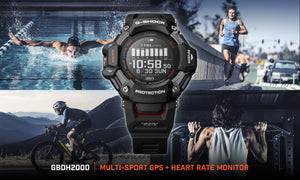 CASIO G-SHOCK GBDH2000-1A Move Heart Rate Monitor GPS Solar Activity Watch