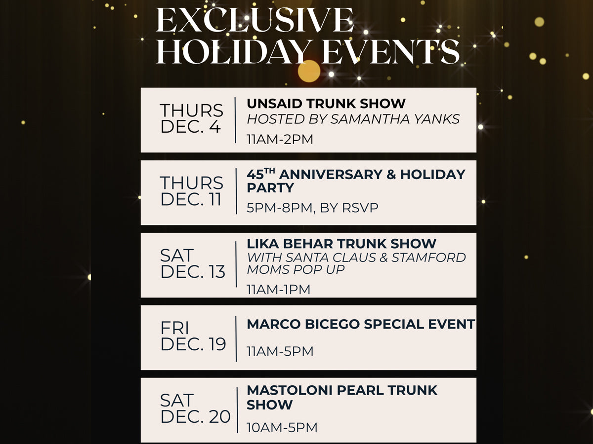 Exclusive Holiday Events Calendar
