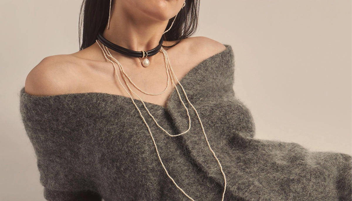 I see that extra long, layered necklaces are in style now, but I have a lot of short length necklaces.  Is there anything I can do?