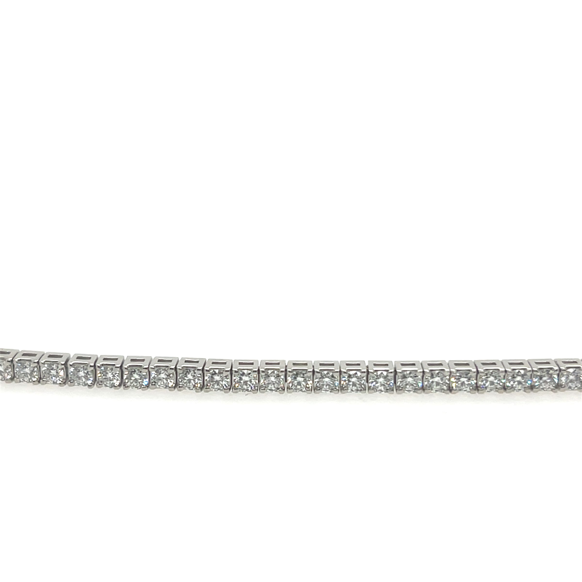 Platinum Diamond Tennis Bracelet, 2.90 Carats