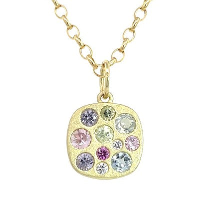 Colored Stone Necklace