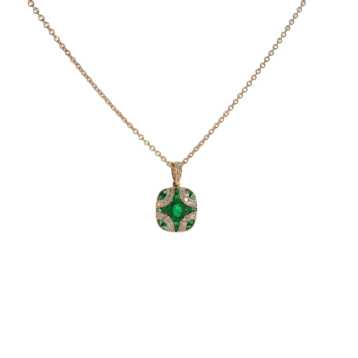 Colored Stone Necklace