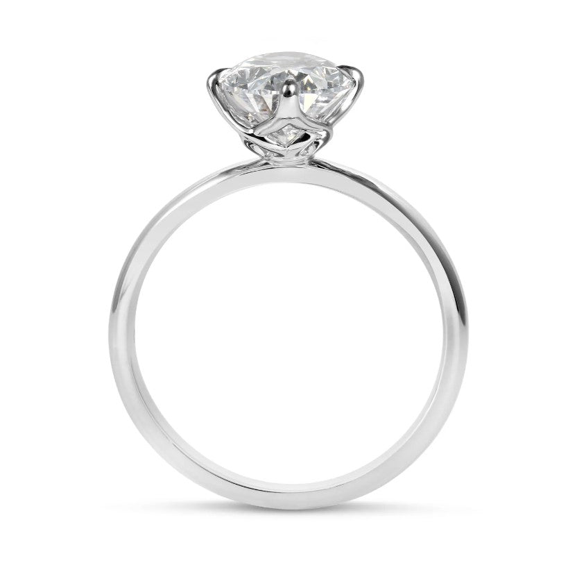 Lab Diamond Engagement Ring - NAGI