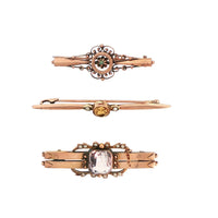 Pre-Owned 9K & 8K Gold Vintage Filigree Pns