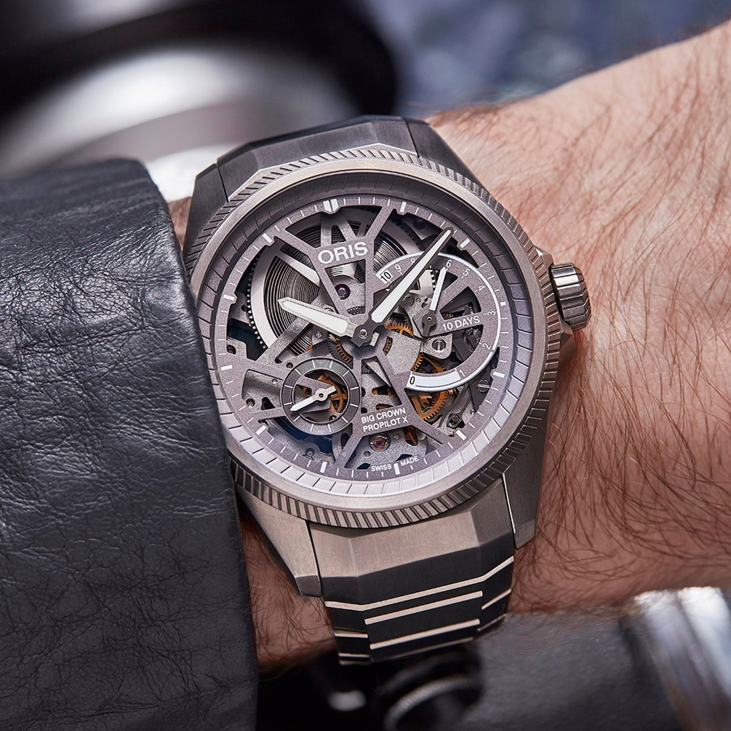 Oris ProPilot X Calibre 115 Titanium Skeleton Case Watch