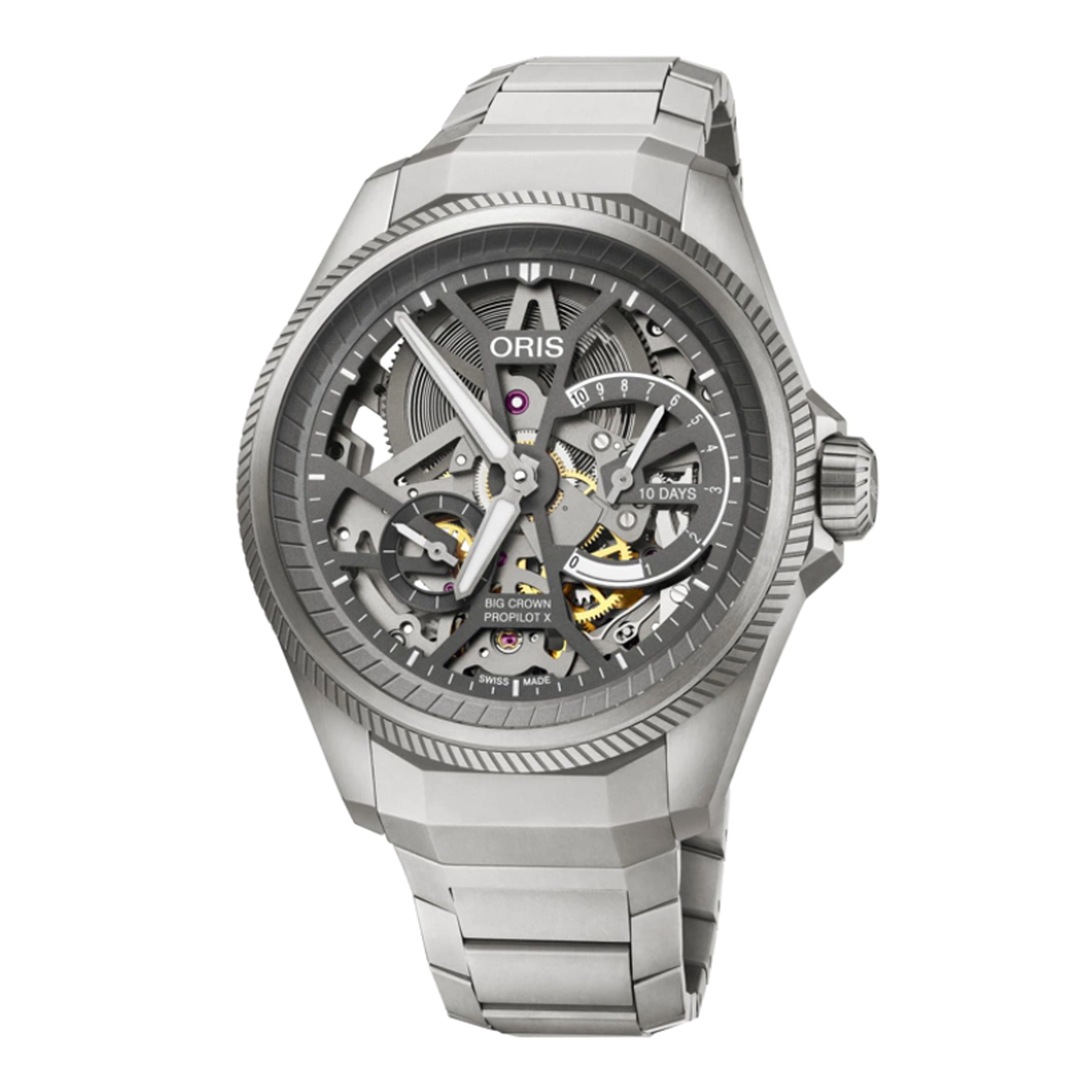 Oris ProPilot X Calibre 115 Titanium Skeleton Case Watch – NAGI
