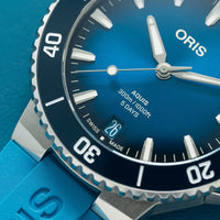 Oris Aquis Date Calibre 400 43.50MM Blue Dial Watch