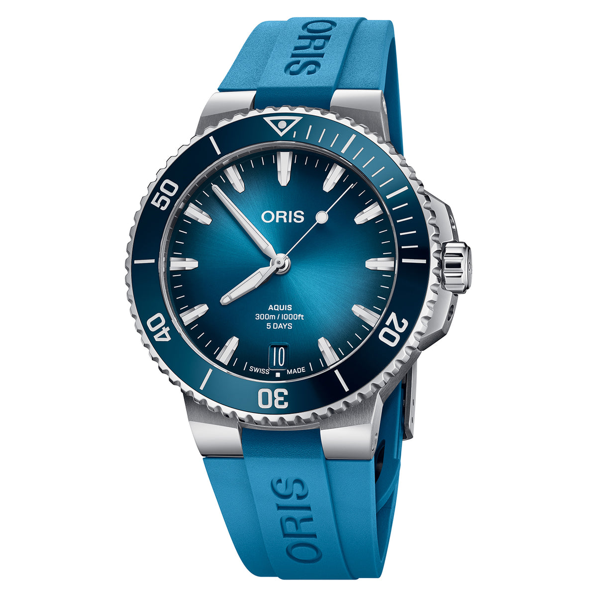Oris Aquis Date Calibre 400 43.50MM Blue Dial Watch