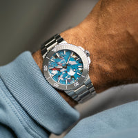 Oris Aquis Date Upcycle Calibre 400 43.50MM Multi-Colored Dial Watch