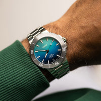 Oris Great Barrier Reef Limited Edition IV Gradiant Blue Dial Watch