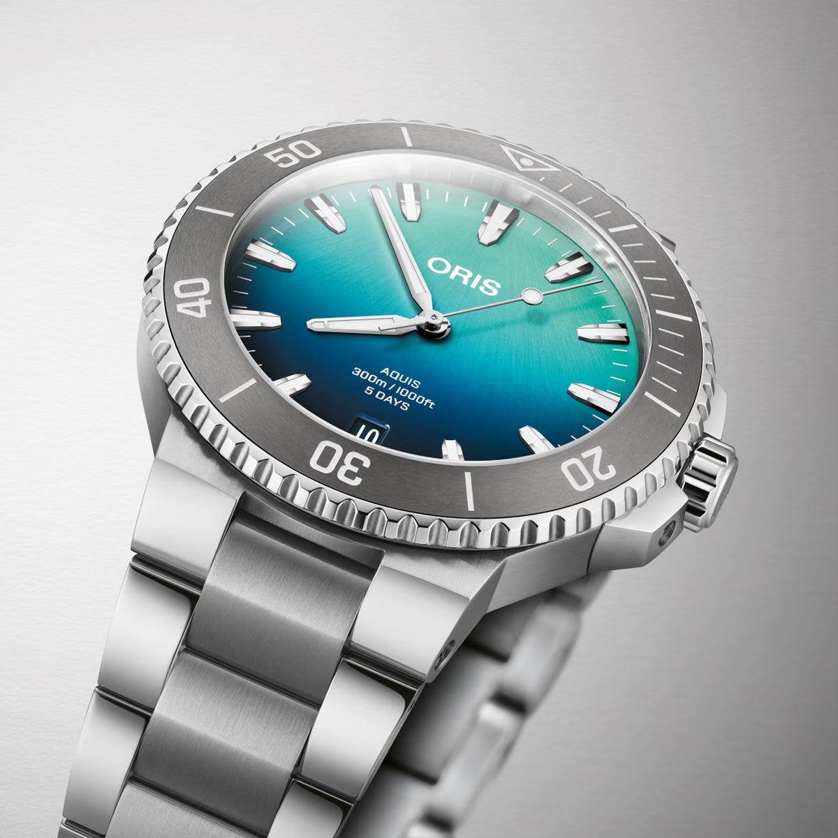 Oris Great Barrier Reef Limited Edition IV Gradiant Blue Dial Watch