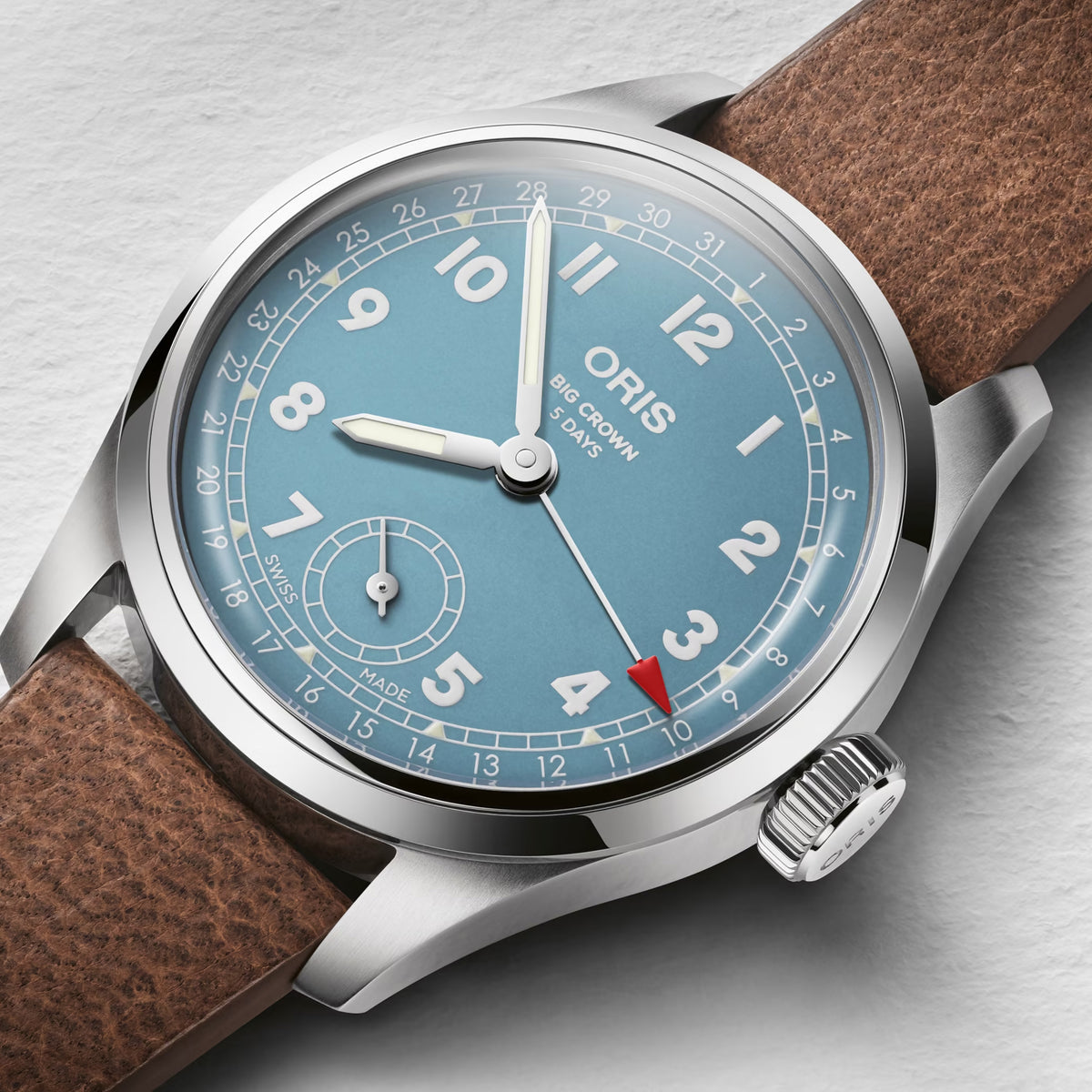 Oris Big Crown Pointer Date Calibre 473 38MM Blue Dial Watch