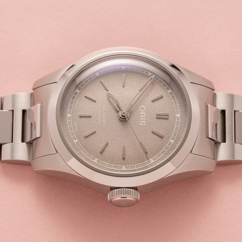 Oris Big Crown 34MM Beige Dial Watch