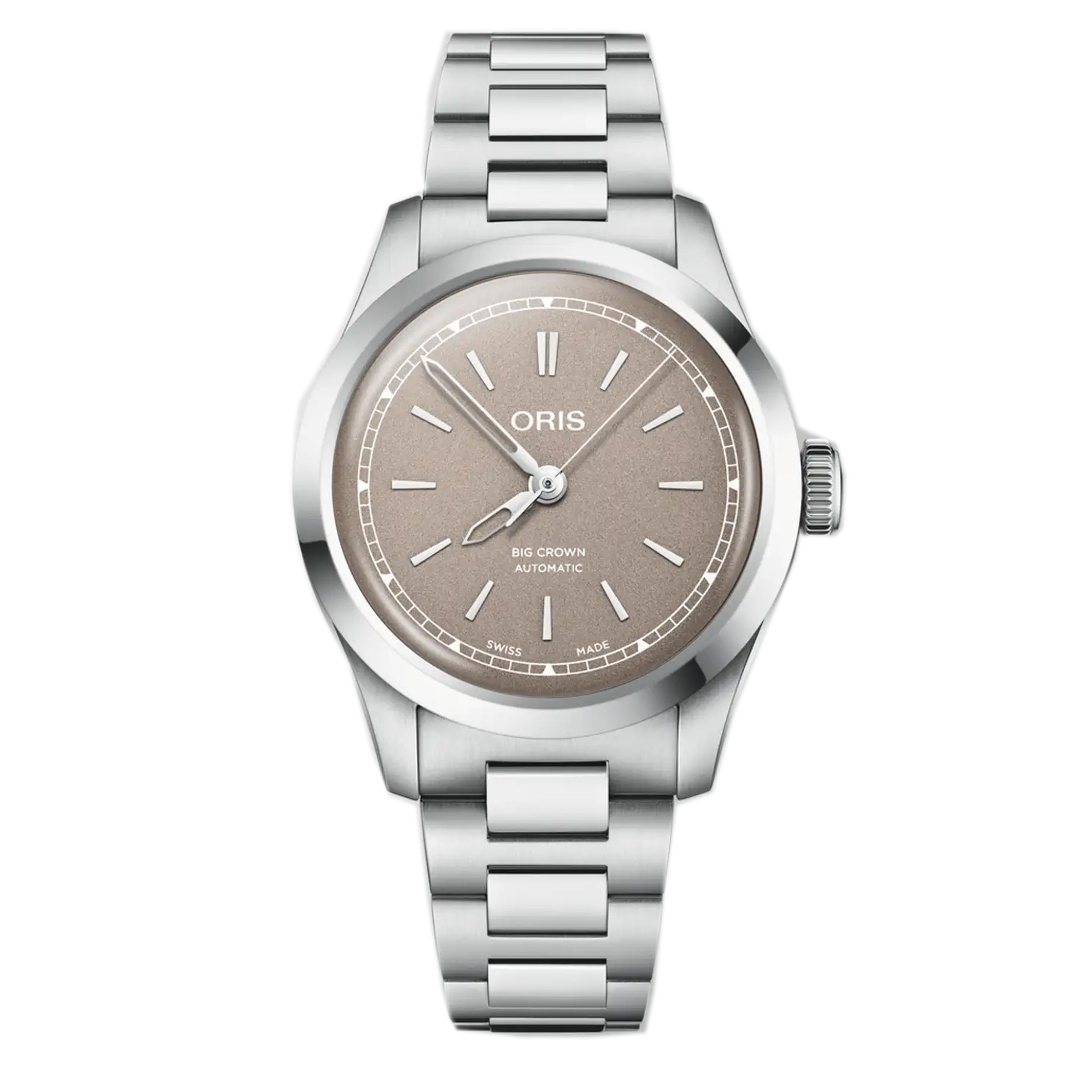 Oris Big Crown 34MM Beige Dial Watch