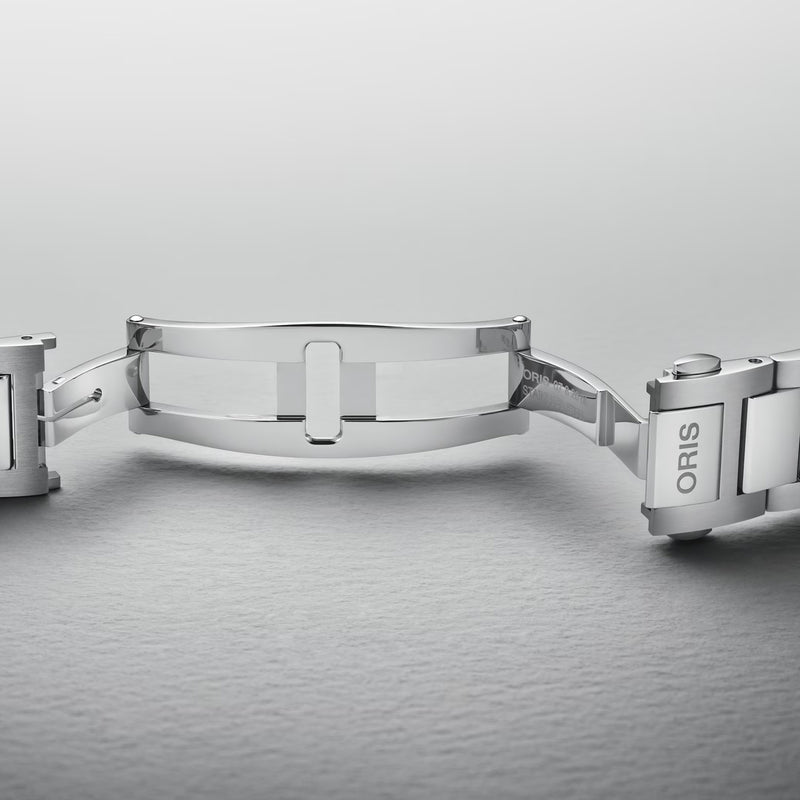 Oris Big Crown Diamonds 34MM Black Dial Watch