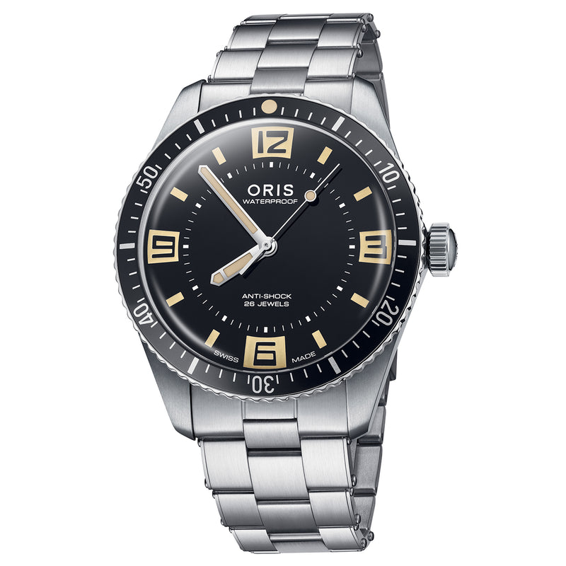 Oris Divers 60th Anniversary Edition 40MM Black Dial Watch - NAGI
