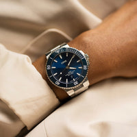 Oris Aquis Date 43.50MM Blue Dial Watch