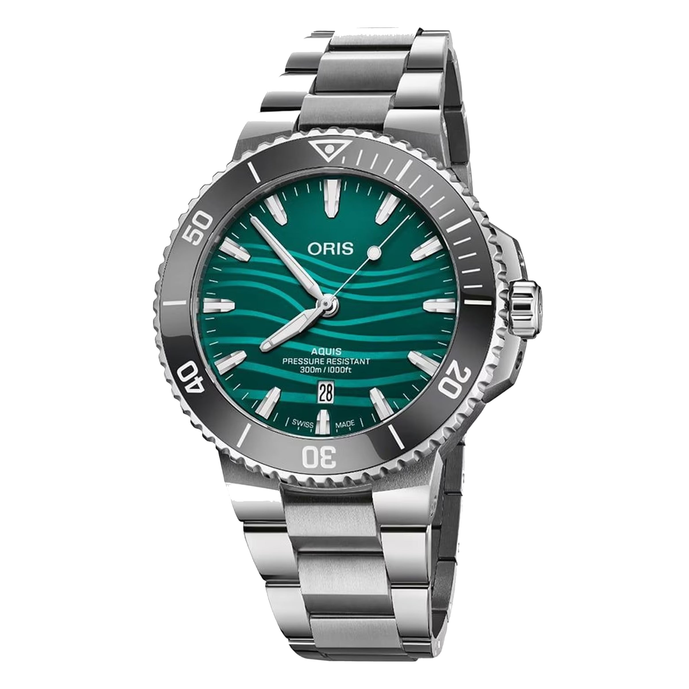 Oris Yangtze Jiangtun Limited Edition 43.50MM Green Dial Watch