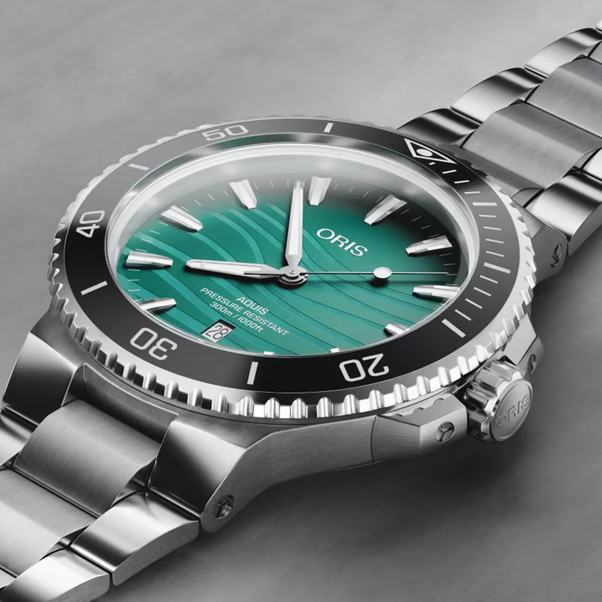 Oris Yangtze Jiangtun Limited Edition 43.50MM Green Dial Watch