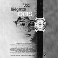 Oris Star Edition 35MM Grey Dial Black Strap Watch