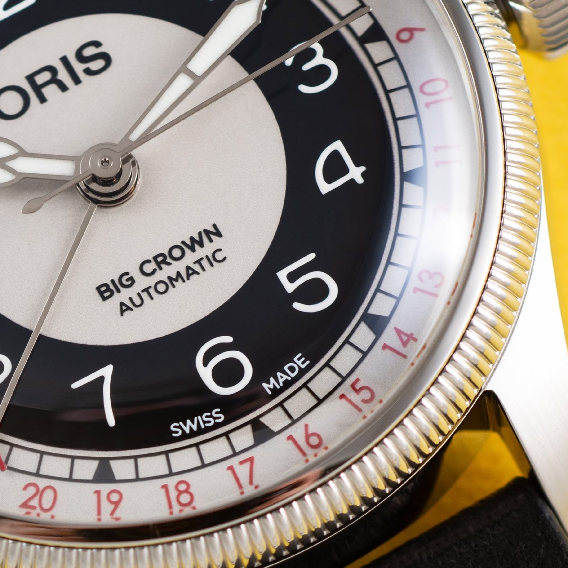 Oris Big Crown Pointer Date Bullseye 38MM Watch