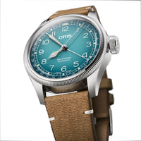 Oris Big Crown X Cervo Volante 38MM Blue Dial Watch