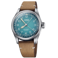 Oris Big Crown X Cervo Volante 38MM Blue Dial Watch
