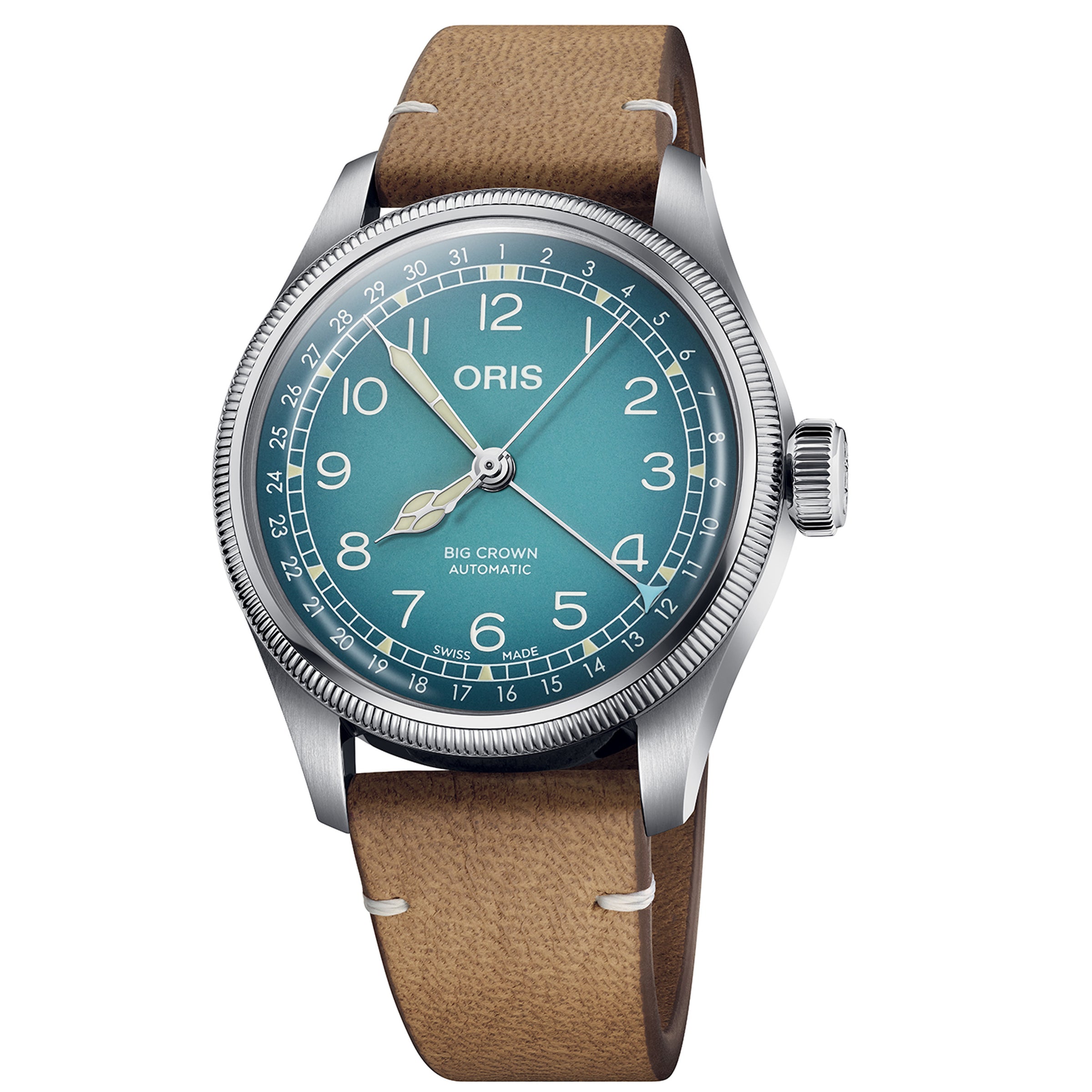 Oris Big Crown X Cervo Volante 38MM Blue Dial Watch