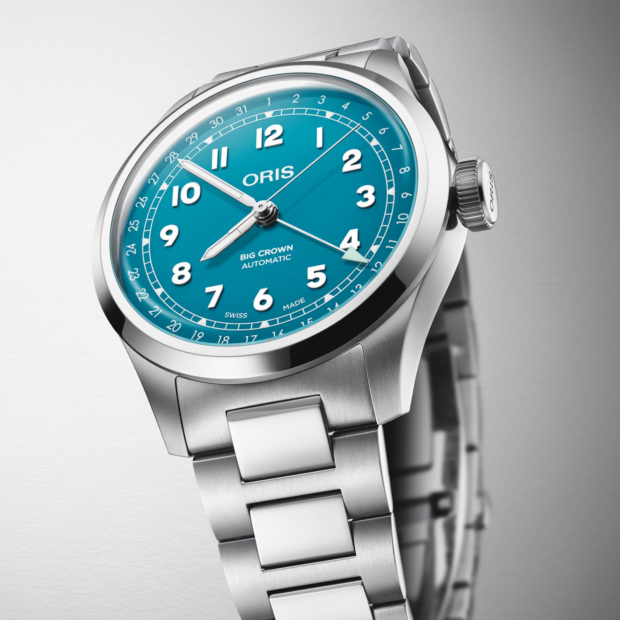 Oris Big Crown Pointer Date 40MM Blue Dial Watch