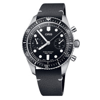Oris Divers Sixty-Five Chronograph 40MM Black Dial Watch - NAGI