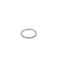 Platinum Cutdown Eternity Diamond Band .65 Carats