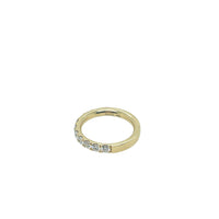 18K Yellow Gold Light Scoop Diamond Band 1.00 Carat - NAGI