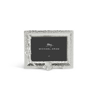 White Orchid Photo Frame 4x6