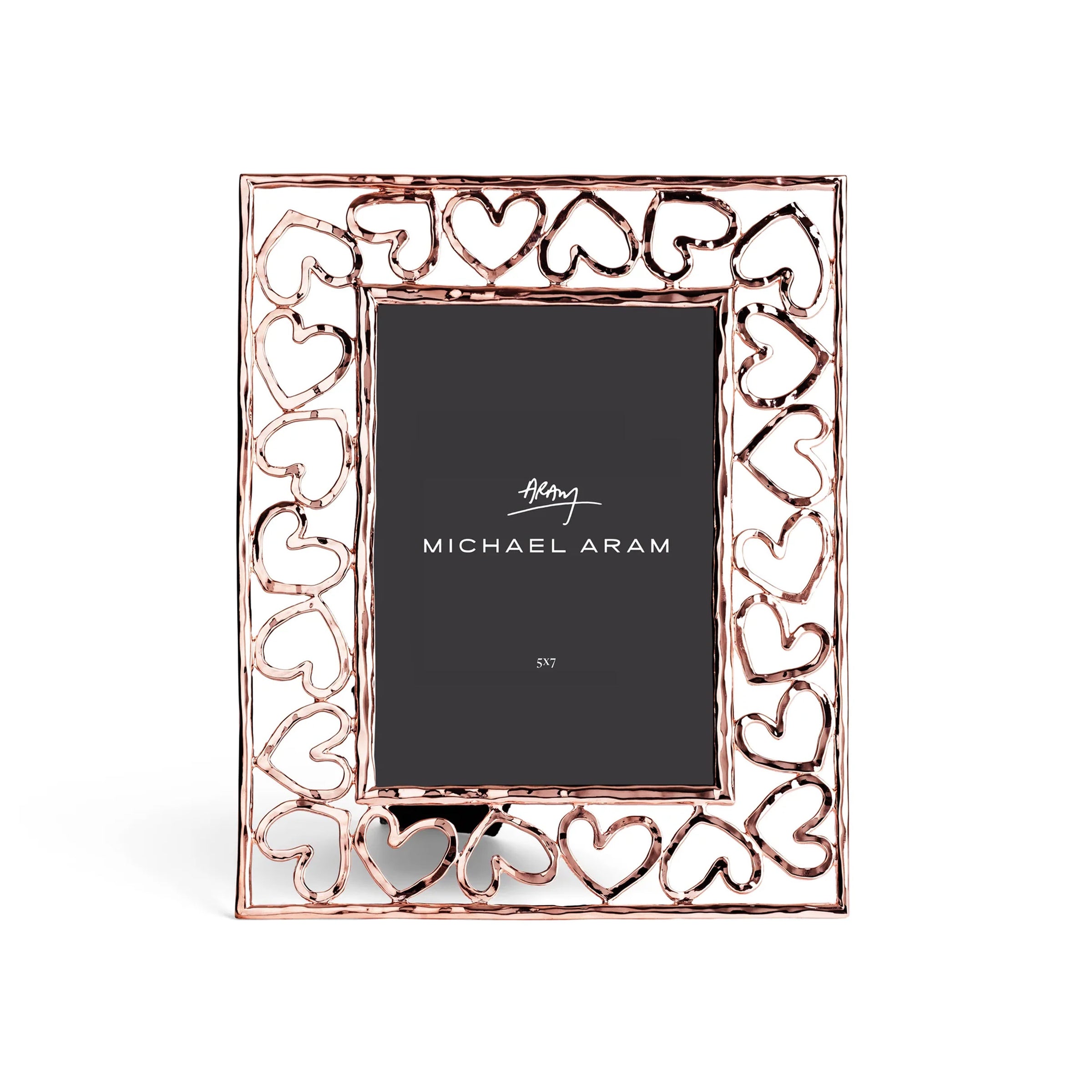 Heart Frame Rose Gold 5x7