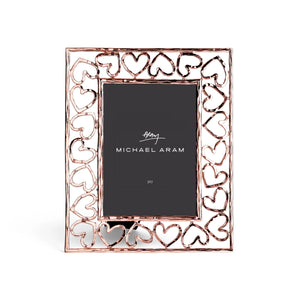 Michael Aram 5x7 Rose Gold Heart Frame