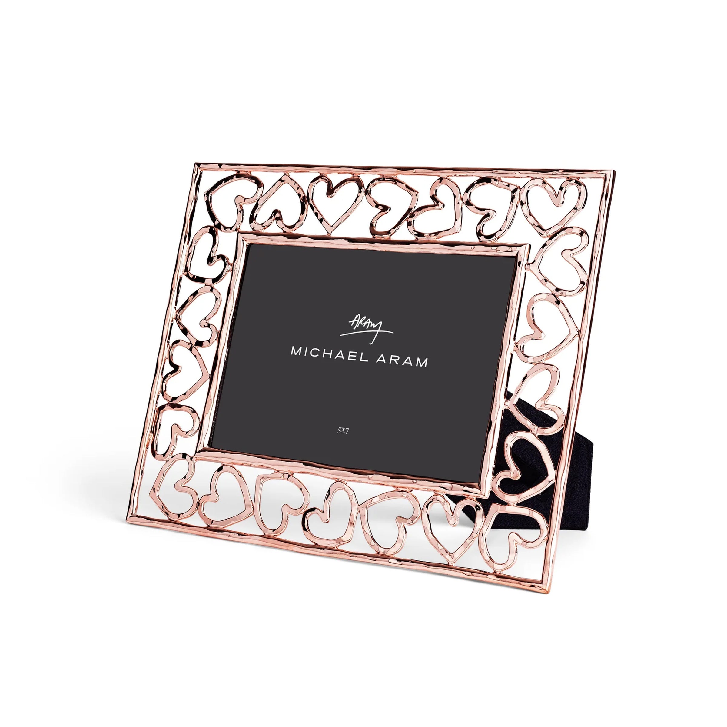 Heart Frame Rose Gold 5x7