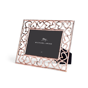 Michael Aram 5x7 Rose Gold Heart Frame