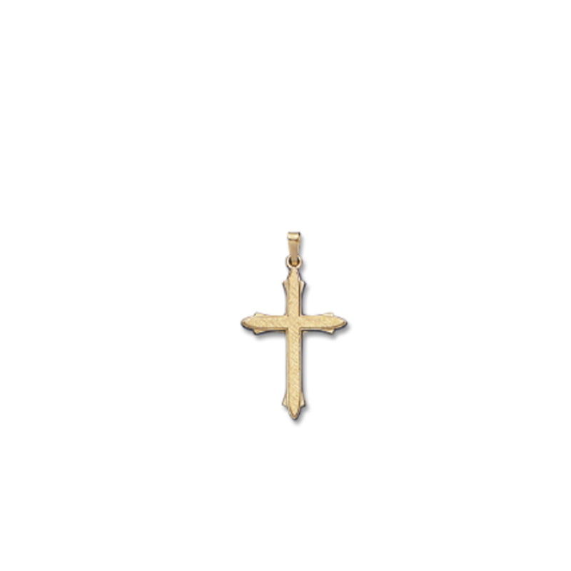 14K Yellow Gold Cross
