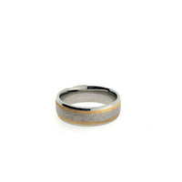 14k Yellow Gold Colbalt Chrome 7mm Ring img3