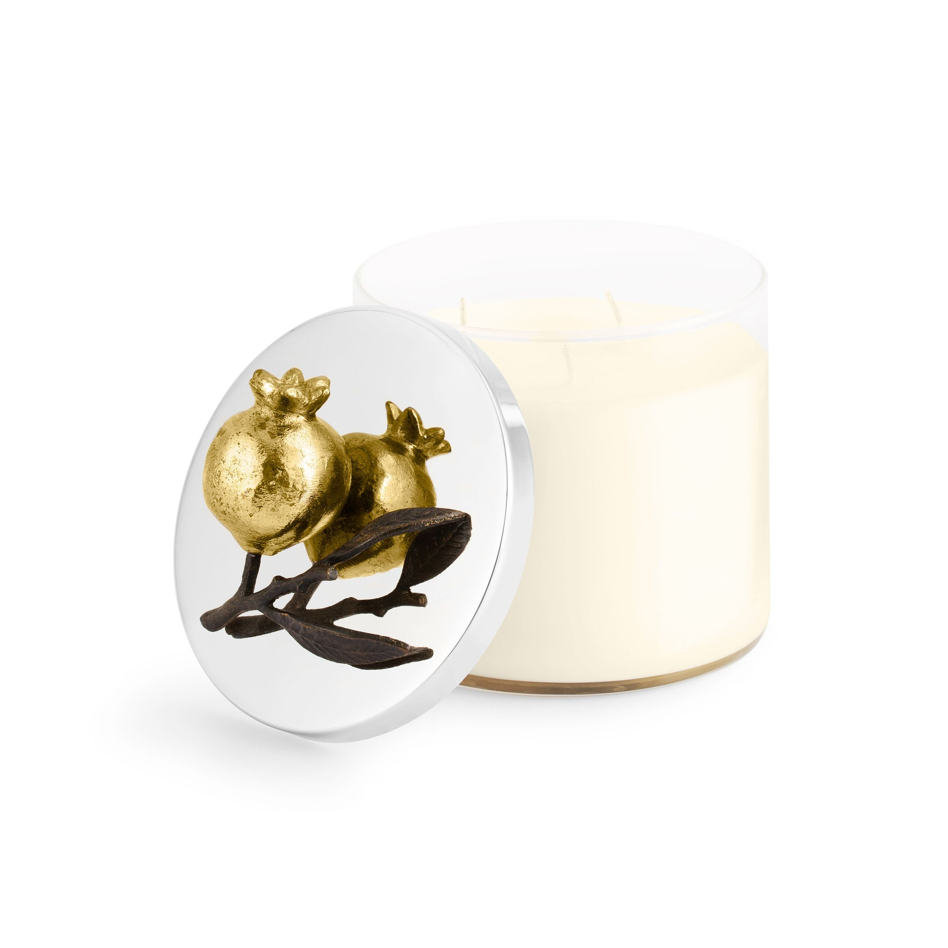 Michael Aram Pomegranate Candle Gold