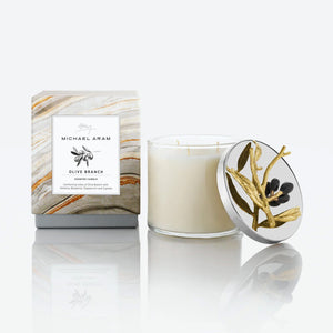 Michael Aram Olive Branch Soy Wax Candle