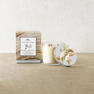 Michael Aram Butterfly Gingko Gold Soy Wax Candle