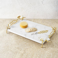 Michael Aram Butterfly Ginkgo Gold Cheese Board Spread